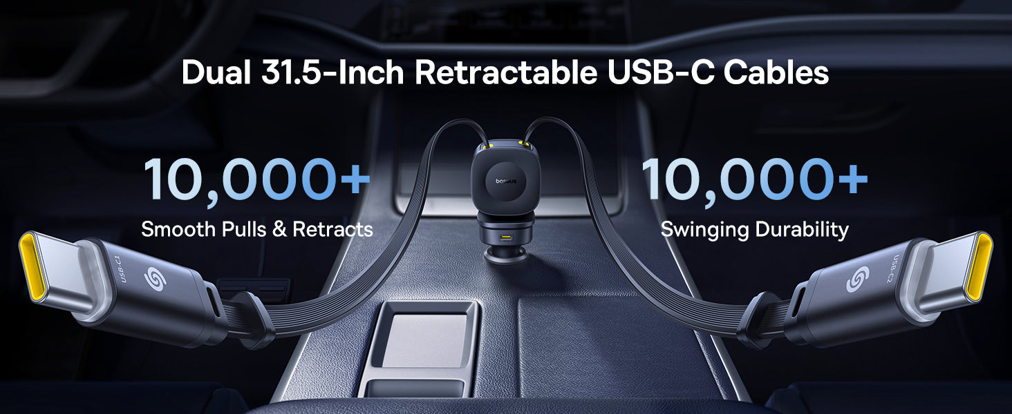 Dual Retractable Cables